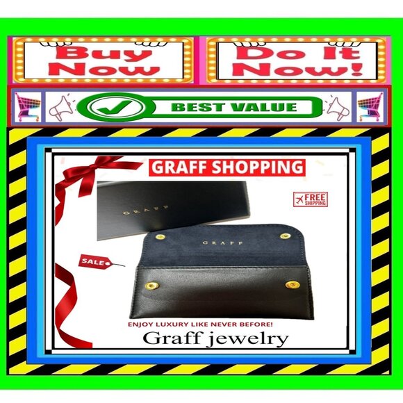 ✅🚨🆕🔴🌸S🌸A🌸L🌸E🌸🔴💲👑📢GRAFF Signature Jewelry➕🆒POUCH🟢💸BUY NOW👇📲🪙🟢 - Picture 1 of 16